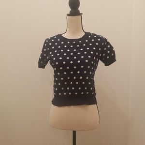 Forever 21 polka dot sweater